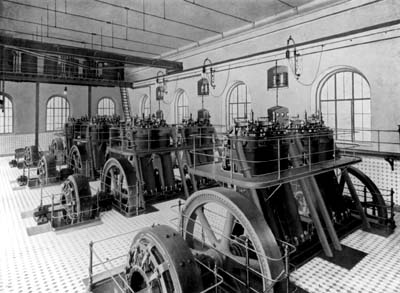 MAN power plant in Kiev 1904
