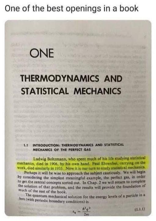 Thermodynamics sucks!
